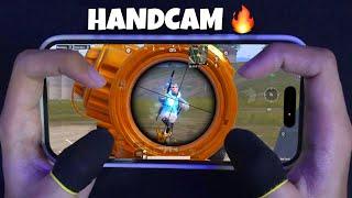 New Best HANDCAM iPhone 14 Pro ️  4 Finger + Gyroscope  PUBG Mobile