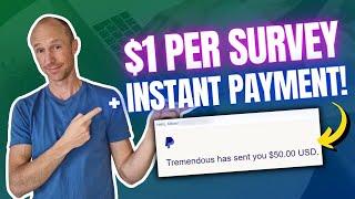 Five Surveys Review - $1 Per Survey + Instant Payment $50 Payment Proof