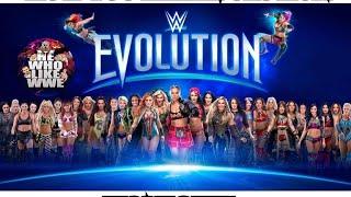 TONIGHT HIGHLIGHTS AT WWE EVOLUTION ALL WOMENS PPV