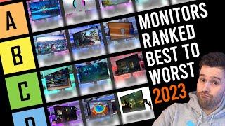 Ranking ALL 30 Monitors We Reviewed in 2023