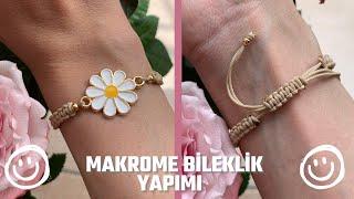 Kolay Makrome Bileklik Yapımı Ayarlanabilir Bileklik Yapımı  Arkadaş Bilekliği  Easy Wristband