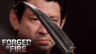 Forged in Fire DOUBLE-EDGED DAGGER DOES DEADLY DAMAGE Season 3