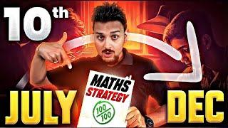 July-Dec MONTHWISE ROADMAP Class - 10th Math  Pranav Pandey