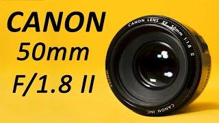 CANON 50mm f1.8 II  Test
