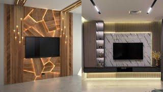 Latest TV Wall Design Ideas for Living Room 2024 TV Unit Design  TV Cabinet Design