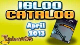 Club Penguin April 2013 Igloo Upgrades Catalog Cheats