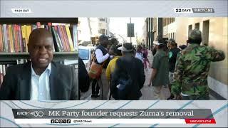 2024 Elections  Interesting that both ANC and MK Party are moving to suspend Zuma  Dr Levy Ndou