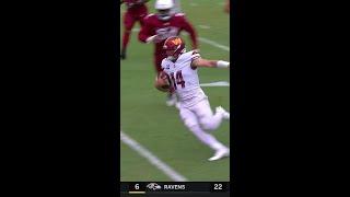 Sam Howell rushes for a 6-yard touchdown vs. Arizona Cardinals