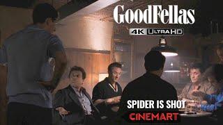 GOODFELLAS 1990  Spider is Shot Scene 4K UHD