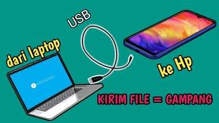 Cara Mengirim File dari Laptop ke Hp Menggunakan Kabel USB