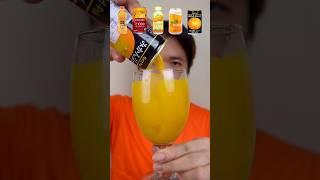 MINUM MINUMAN SERBA RASA JERUK #asmr #shorts #orange #drink