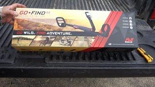 Unboxing Trial and Review of The Minelab Gofind 22 at abandoned uranium mine