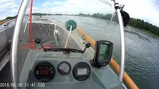 Казахстан. Лодка Windboat 45C + Yamaha F30BETS. Часть 2