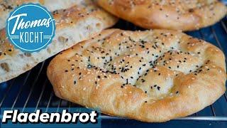 Fladenbrot selber machen  Pide Rezept