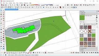 SketchUp Intermediate Tutorials - OnSurface Tools vs the Drape Tool