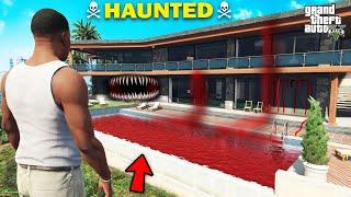 GTA 5  Franklin Find His House Change Into Evil Haunted House GTA 5 