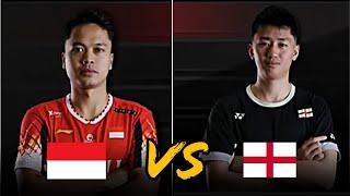 Anthony Sinisuka Ginting INA - Harry Huang ENG  Badminton Highlight