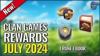 Clan Games Rewards - July 2024  Clash of Clans