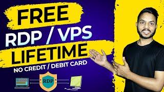 How to Create RDP for Lifetime 2024  Get Free RDPVPS Server  No CréditDébit Card Required