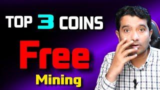 Top 3 Free Crypto Mining apps  Best 100X Free Passive Income Crypto Coins