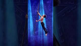 Flying ️#gottalent #tvshow #show #mytalent #performance #aerialpole #flyingpole #aerialist