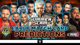 WWE SummerSlam 2024 - Early Card v6