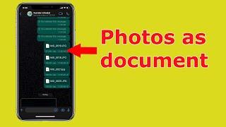 Cara Mengirim Banyak Foto dalam Format Dokumen di iOS iPhone