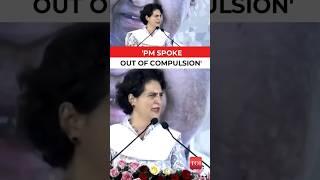 Priyanka Gandhi criticizes PM Modi over Manipur violence