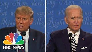 This Was A Disgrace Andrea Mitchell Discusses First Debate Between Trump And Biden  NBC News