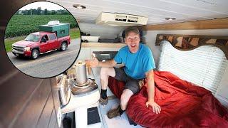 Overnight with the Ultimate Truck Camper Start-to-Finish - Overnight Magnet Fishing Challenge