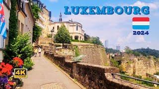 This is Luxembourg in 2024   The richest country in the world. 4K 60fps HDR