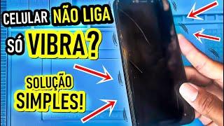 CELULAR MOTOROLA NÃO LIGA FICA SÓ VIBRA? Tente isso PRIMEIRO antes de levar em uma assistência