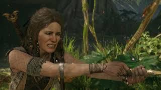 God of War Ragnarok - Freyas Missing Peace My Final Tie to Asgard Freya Pulls Sword Cutscene PS5