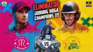 Sa20 Eliminator Match  Paarl Royals vs Joburg Super kings  Match Predictions