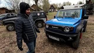 Suzuki jimny в руках тракториста