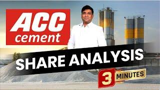 ACC Cement Share Analysis In 3 Min  ACC Cement Share News