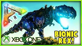 Ark Survival Evolved How To Get The  Bionic T Rex Skin - Bionic Skin - Xbox One