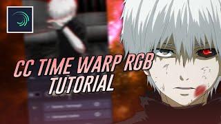 Tutorial CC Time Warp RGB  ALIGHT MOTION  AMV Tutorial