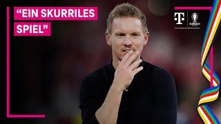 Julian Nagelsmann im Interview nach dem Sieg gegen Dänemark  UEFA EURO 2024  MAGENTA TV