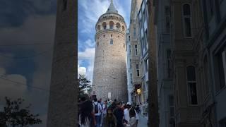 Galata Tower Istanbul #shorts #travel #turkey #türkiye #istanbul #tiktok #funny #explore #vlog