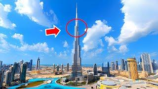 Burj Khalifa Full Tour - Worlds Tallest Tower in Dubai  View from the Top Floor & VIP Lounge（4K）