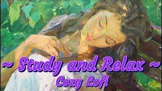 Calming Study Session  Cozy Lofi Music To Work study and relax to