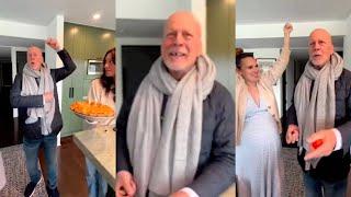 Bruce Willis Sings with Family in MOVING 68th Birthday Video