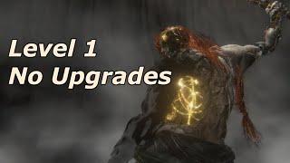 Elden Ring - Radagon and Elden Beast RL1+0 Level 1 No Weapon Upgrades