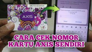 Cara Cek Nomor Axis Sendiri Terbaru