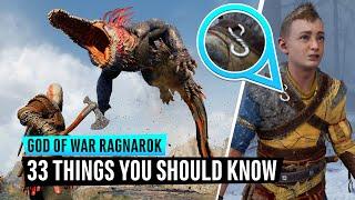 God of War Ragnarok  33 Things You MISSED in the Trailer.