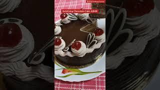 Chocolate Cake ASMR-Chocolate Cake Recipe-Eid Special Cake-Chocolate Cake Decorating Ideas #shorts