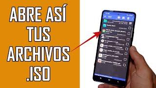 COMO ABRIR UN ARCHIVO .ISO  En el Celular y la PC  Muy Fácil y Rápido