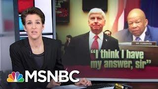 Michigan Gov. Rick Snyder Called Out In Congressional Hearing  Rachel Maddow  MSNBC