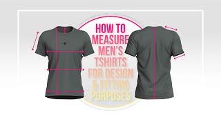 How To Measure T Shirts For Design & Fitting Purposes